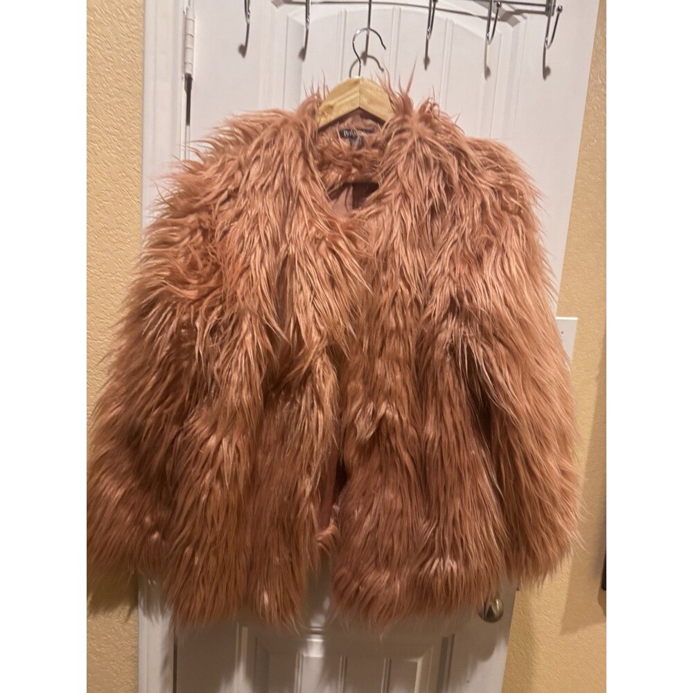 Romans  Fur Jacket Size 14-16 M 100% Acrylic